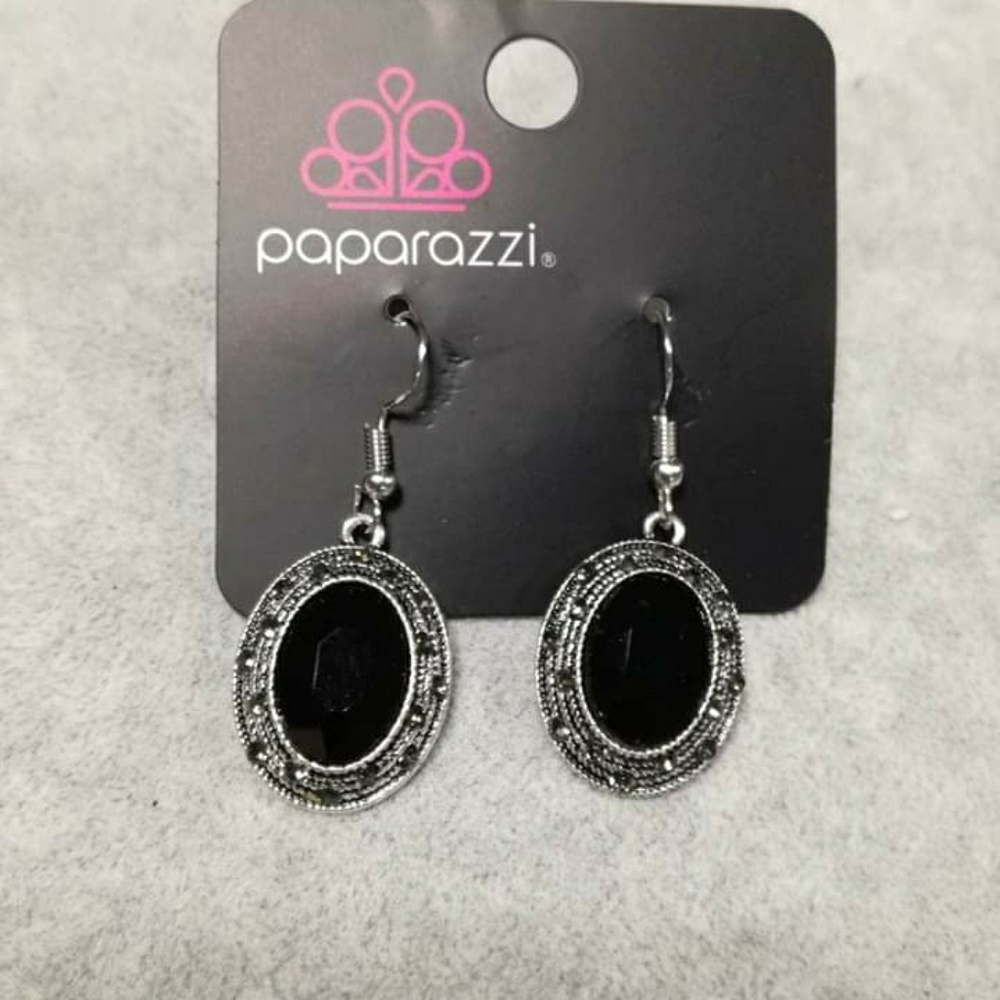 Black earrings